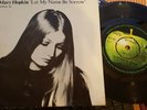 MARY HOPKIN Let My Name Be Sorrow UK 1971 ORIGINAL Apple 34 P/S DEMO EX+ Beatles