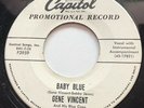 Rockabilly 45 Gene Vincent And His Blue Caps PROMO Capitol Lbl. MINT