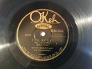 78 RPM OKEH 41O79 SAM LANIN  - DARLING  / BENNY MEROFF  TOO BUSY
