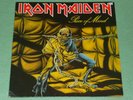 IRON MAIDEN Piece Of Mind LP VINYL 1st PRESS 1983 EMI ?– 1A 064-07724 EXCELLENT