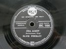 RARE IRISH ELVIS PRESLEY 78 ONE NIGHT / I GOT STUNG 1959 IRELAND RCA ERC-1100