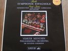 Lalo : Symphonie Espagnole Saint-Saens Intro Menuhin Goossens - UK ASD 290 HMV