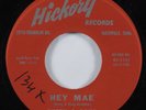 Rockabilly 45 RUSTY & DOUG Hey Mae HICKORY HEAR