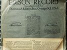 Edison Disc Record 78rpm Tilzer / Alice Mary Smith Oh That We Two / Evening
