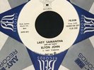 Stunning NM- Elton John Debut 45 “Lady Samantha/All Across the Havens” DJM promo