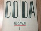Led Zeppelin - Coda Vinyl LP + Inner UK 1st Press Embossed Sleeve