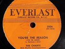 THE CHARTS - 78 - You're The Reason / I've Been Wondering - Everlast 5006 - VG+