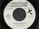HAL FRAZIER: After Closing Time / The Ever Constant Sea 45 (dj, xol, faint lbl