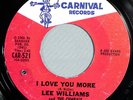 HEAR IT 60's R&B Soul 45 rpm record Lee Williams & Cymbals 