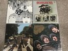 The Beatles LP Record Lot: Rubber Soul, Revolver, Abbey Road, ‘65
