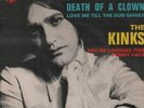 Dave Davies / The Kinks Death Of A Clown ORIGINAL FRENCH EP Pye