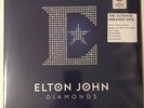 ELTON JOHN DIAMONDS LP 2 LP ULTIMATE GREATEST HITS TRANSLUCENT BLUE VINYL