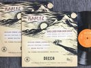 Decca LXT 2721/2 Ferrier Patzak Walter Mahler Das Lied Von Erde