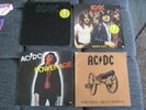 4 LP´s AC/DC - BACK IN BLACK/HIGHWAY TO HELL/FOR THOSE ABOUT TO ROCK/POWERAGE