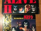1977 KISS ALIVE II NBLP 7076-2 CASABLANCA RECORDS 2 VINYL ALBUMS w POSTER BOOK