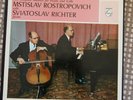 PHILIPS BEETHOVEN PIANO-CELLO SONATAS-ROSTROPOVICH-RICHTER, 3LP NM