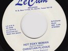 CHRISTIAN PLICQUE Hot Foxy Woman  northern soul 45 funk SIX FEET UNDER