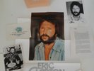 ERIC CLAPTON orig 1974 publicity press kit FOLDER w/3 photos,BIG poster,sticker