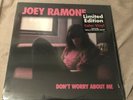 Joey Ramone - Dont Worry About Me Lp 1st Press Pink Vinyl Ramones