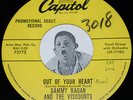 Doo Wop 45 SAMMY HAGAN & THE VISCOUNTS Smoochie Poochie / Out Of You Heart PROMO