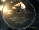 elvis presley ,love me tender 78rpms,20-6643
