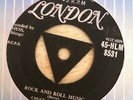 CHUCK BERRY ROCK AND ROLL MUSIC / BLUE FEELING LONDON TRI HLM 8531.EX