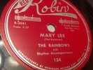 THE RAINBOWS 78 RPM 1954 (EX) DOO WOP
