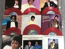 Michael Jackson - 9 x Red Vinyl 7