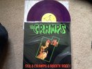 Super rare Cramps Double ' Live ' Coloured Vinyl Album
