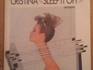 No Wave-Cristina Sleep It Off US full Lp w inner '84 vinyl NY Gold Stamp Promo