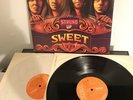Sweet  - Strung Up Double Gatefold LP SPC0001 UK First 1975 Glam Rock Mint Vinyl