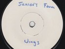 PAUL McCARTNEY 7” UK Rejected TEST PRESSING Junior’s Farm APPLE '74 Orig BEATLES