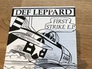 Def Leppard First Strike EP Red Vinyl RARE 1 Of 1000