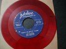 THE ORIOLES TEARDROPS ON MY PILLOW 45 RECORD HOLD ME THRILL ME KISS ME RED VINYL