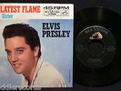 ELVIS PRESLEY-Little Sister+Latest Flame-Picture Sleeve & 45-RCA VICTOR #47-7908