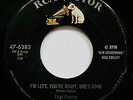 ELVIS PRESLEY I'm Left, You're Right, She's  Gone 45 RCA VICTOR #47-6383