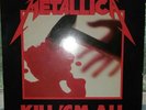 METALLICA KILL 'EM ALL MEGAFORCE RECORDS silver label USED please see all photos