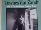 Townes Van Zandt - Live at The Old Quarter Houston Texas - Double LP 180 gm