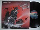 LIVING DEATH Vengeance Of Hell LP 1984 EX insert