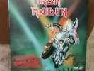Iron Maiden, Maiden England laserdisc (1989, Japan Toemi) with insert
