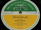 Roxy Music Atomic Rooster Stereo Pop Special 24 BBC Transcription Service VG++