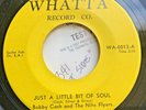 KILLER Northern/Blue-eyed Soul BOBBY CASH -LIL BIT OF SOUL Scarce Rockabilly 45