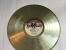 Kiss - Love Gun Gold disc for decor and design. Vinyl record