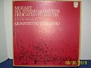 Mozart Six String Quartets Dedicated to Haydn, Quartetto Italiano; 3/ 33RPM