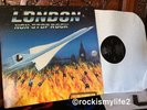 LONDON Non-Stop Rock LP 1985 1st Press US Shrapnel SH-1019 NM Crue + Insert