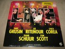 GRP SUPER LIVE In Concert SEALED 2 LP Dave Grusin Lee Ritenour Chick Corea CRC