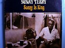 SONNY TERRY w/LIGHTNIN' HOPKINS SONNY IS KING RARE ORIG '63 BLUESVILLE MONO LP