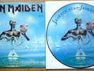 EX/EX Iron Maiden Seventh Son Of A 7th Son Vinyl LP Picture Disc