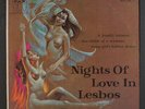 SPOKEN WORD: Nights Of Love In Lesbos LP (blue vinyl, small cover creases)