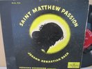 Westminster WAL 401 Bach ST. Matth00ew Passion BARYLLI CUENOD Scherchen 4-LP